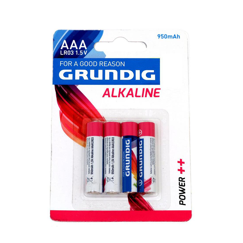 Grundig Batterijen Alkaline R3 AAA
