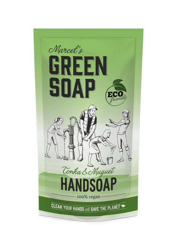 Marcel's Green Soap Navulling Handzeep Tonka & Muguet, Bio